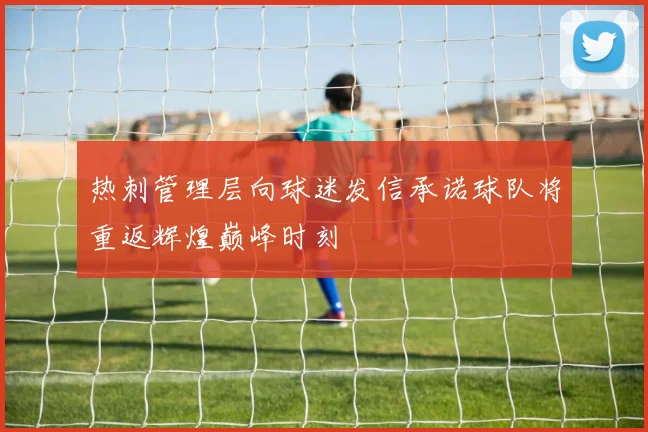 热刺管理层向球迷发信承诺球队将重返辉煌巅峰时刻